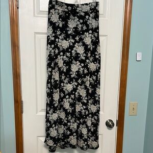 Brandy Melville Black Maxi A-line Skirt